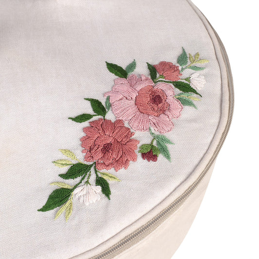 حافظة ا لخبز المطرزة يدويا Embroidery Bread bag carrier - 2