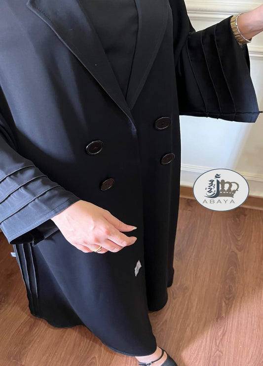 عباة أميرتي بلايزر اسود ريف زراير