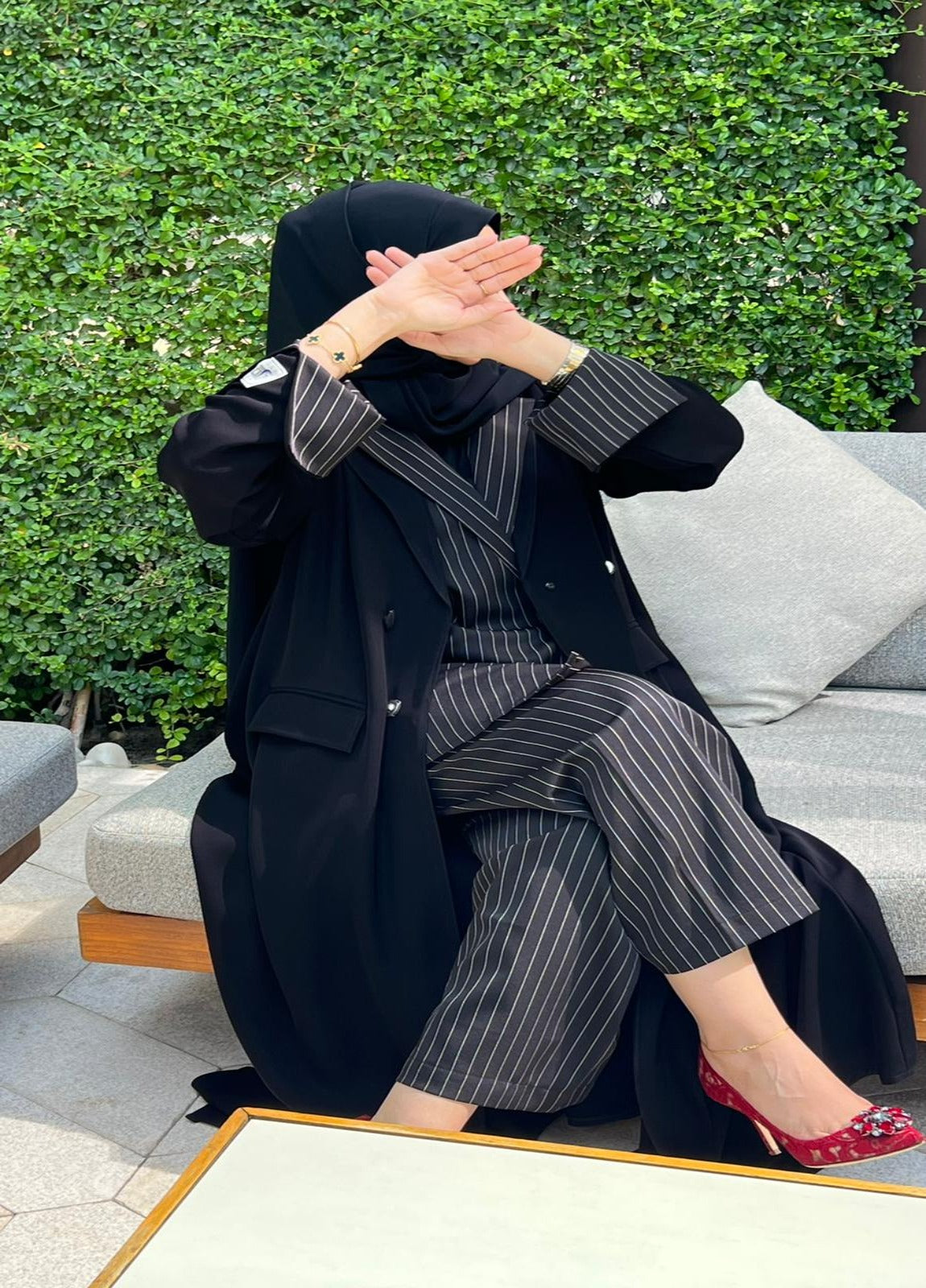 عباة أميرتي بلايز مقلم