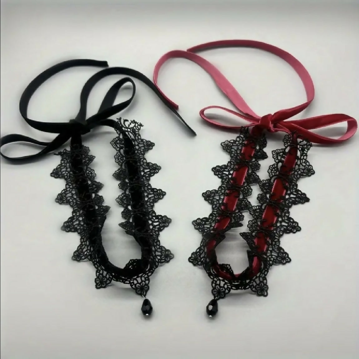 VEMO| Elegant Gothic Lace Choker Necklace