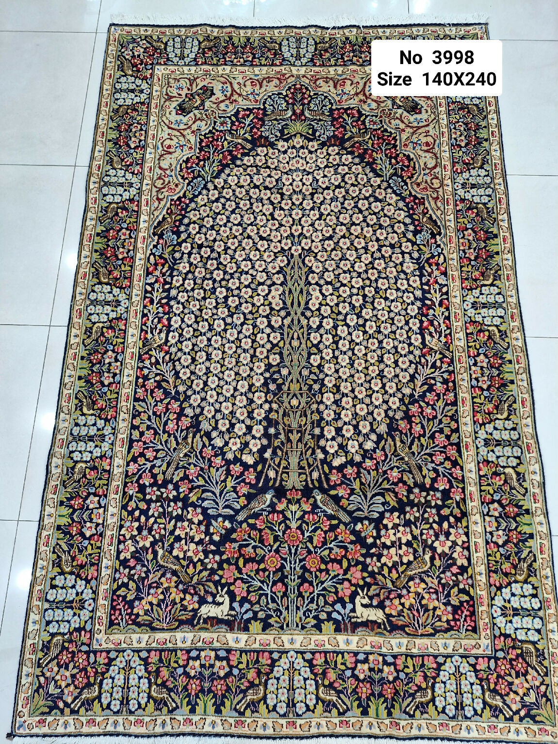 سجادة كرمان انتيك 2/40×1/40