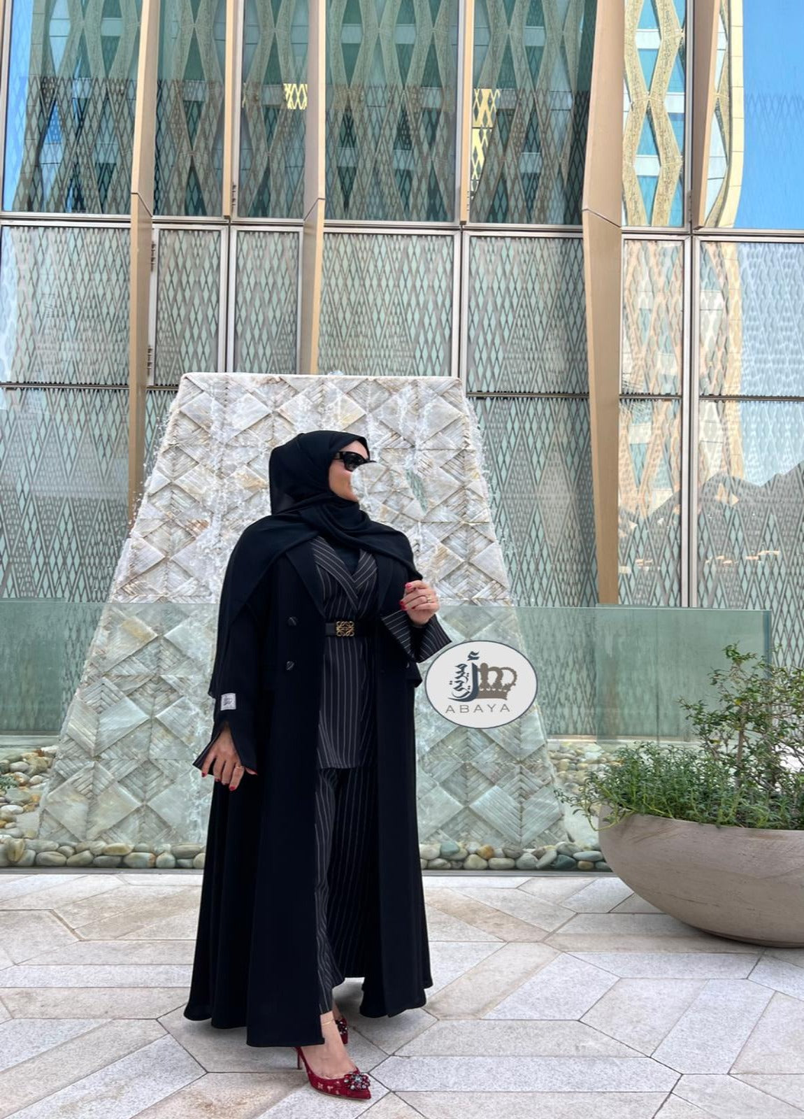 عباة أميرتي بلايز مقلم