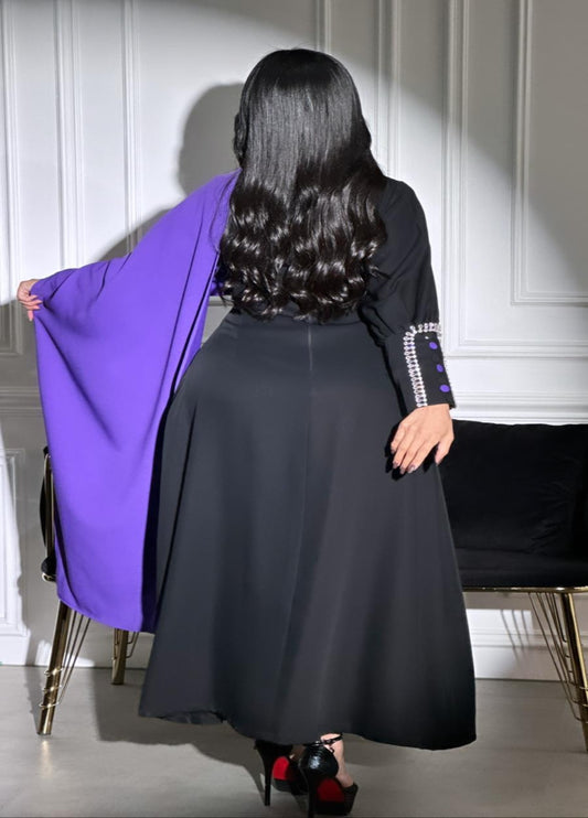 فستان سهره كريب كرستال