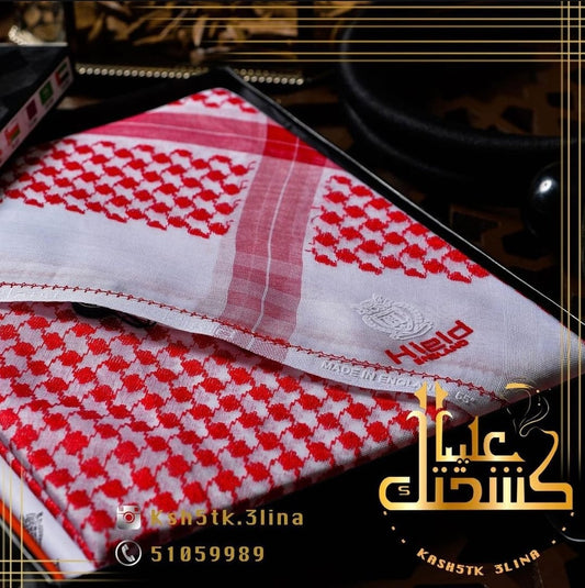 شماغ هيلد احمر