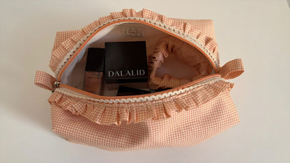 Blush Ruffle Pouch - 2
