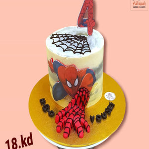 كيك سبايدر مان