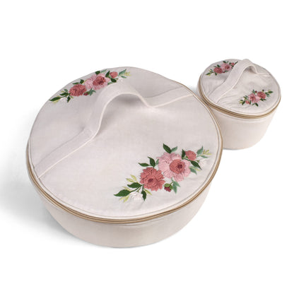 حافظة ا لخبز المطرزة يدويا Embroidery  Bread bag carrier - 1