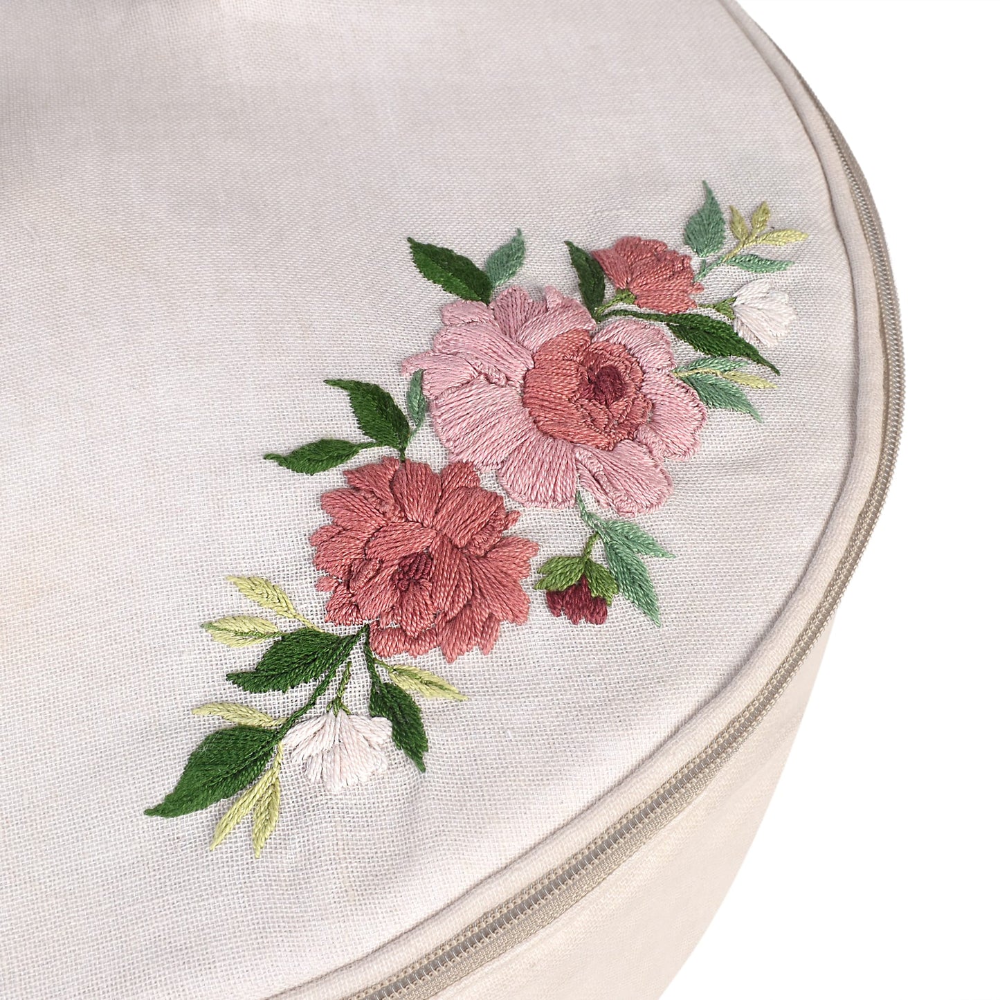 حافظة ا لخبز المطرزة يدويا Embroidery  Bread bag carrier - 2