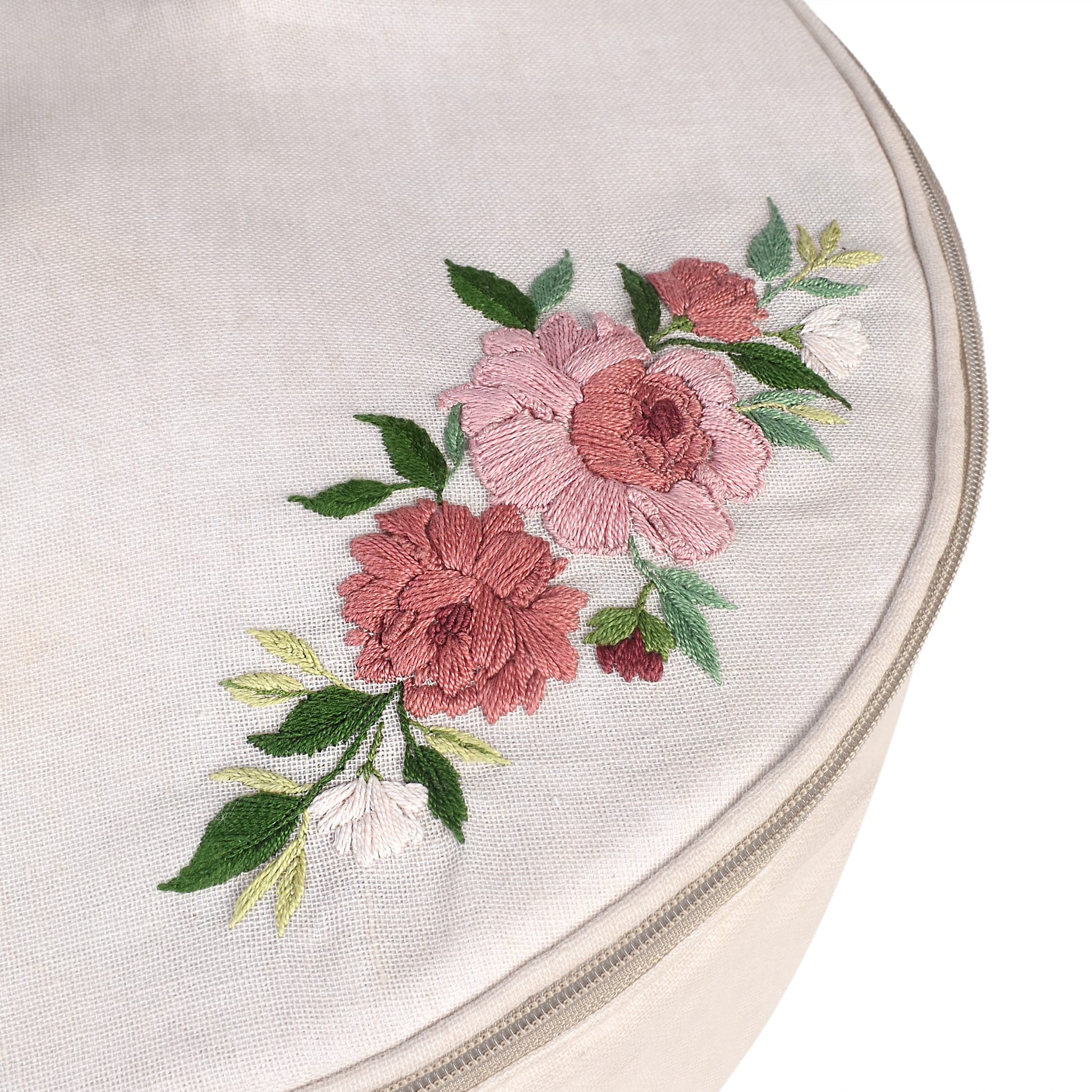حافظة ا لخبز المطرزة يدويا Embroidery  Bread bag carrier - 2