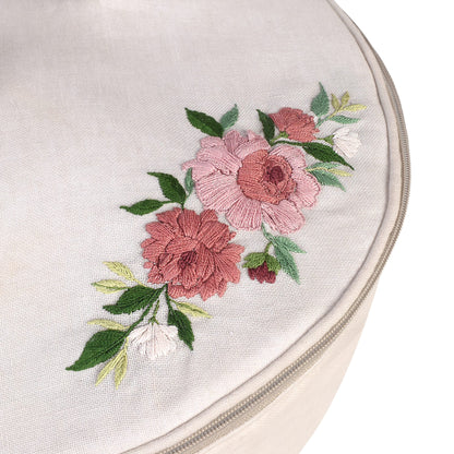 حافظة ا لخبز المطرزة يدويا Embroidery  Bread bag carrier - 2