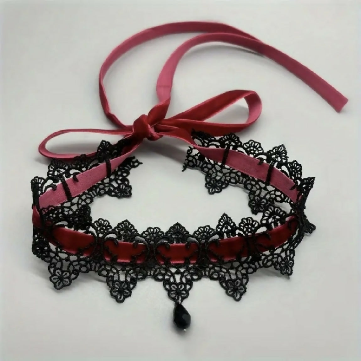 VEMO| Elegant Gothic Lace Choker Necklace