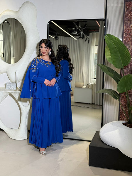 156فستان ازرق