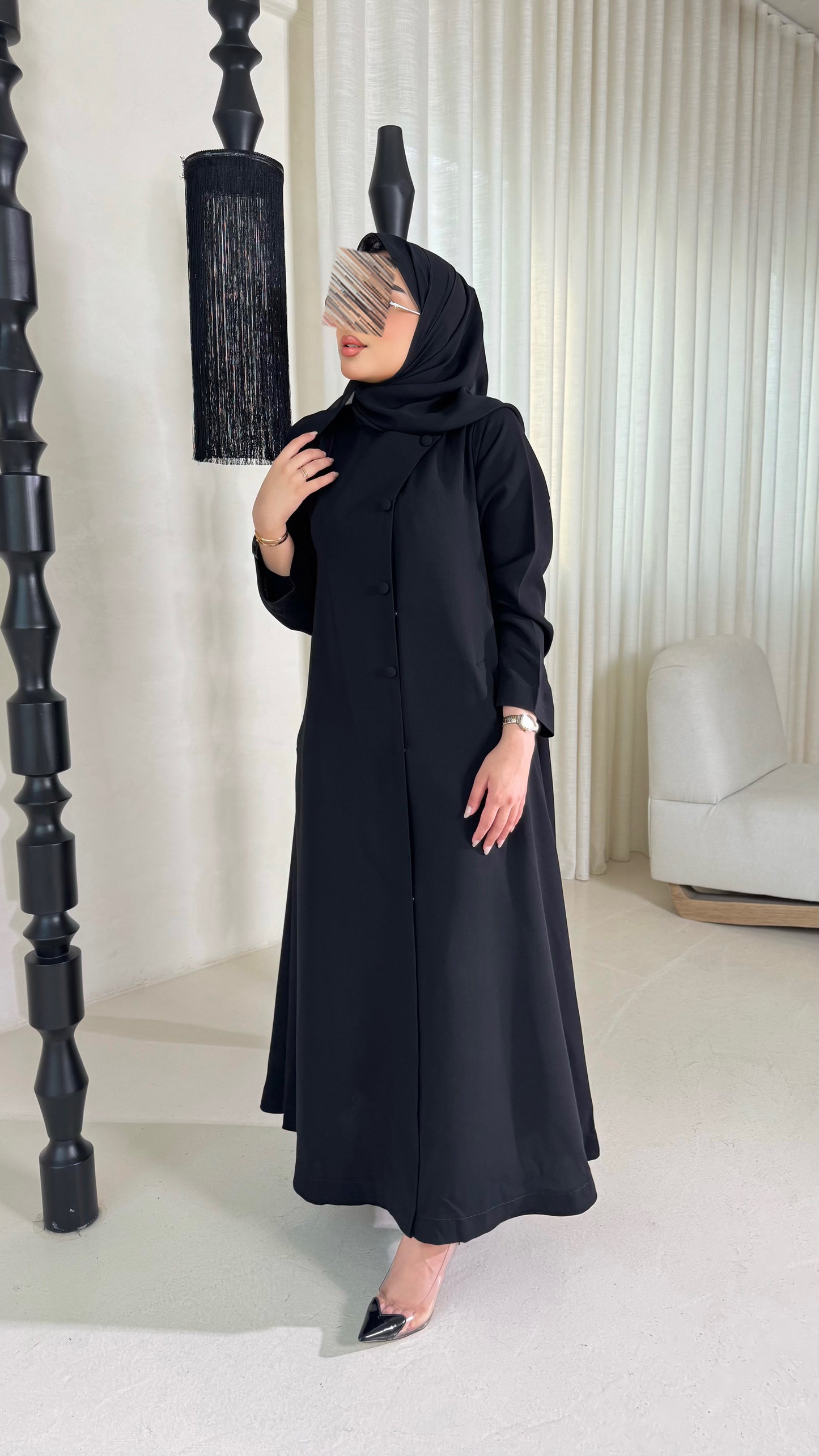 عبايه ساده - 4
