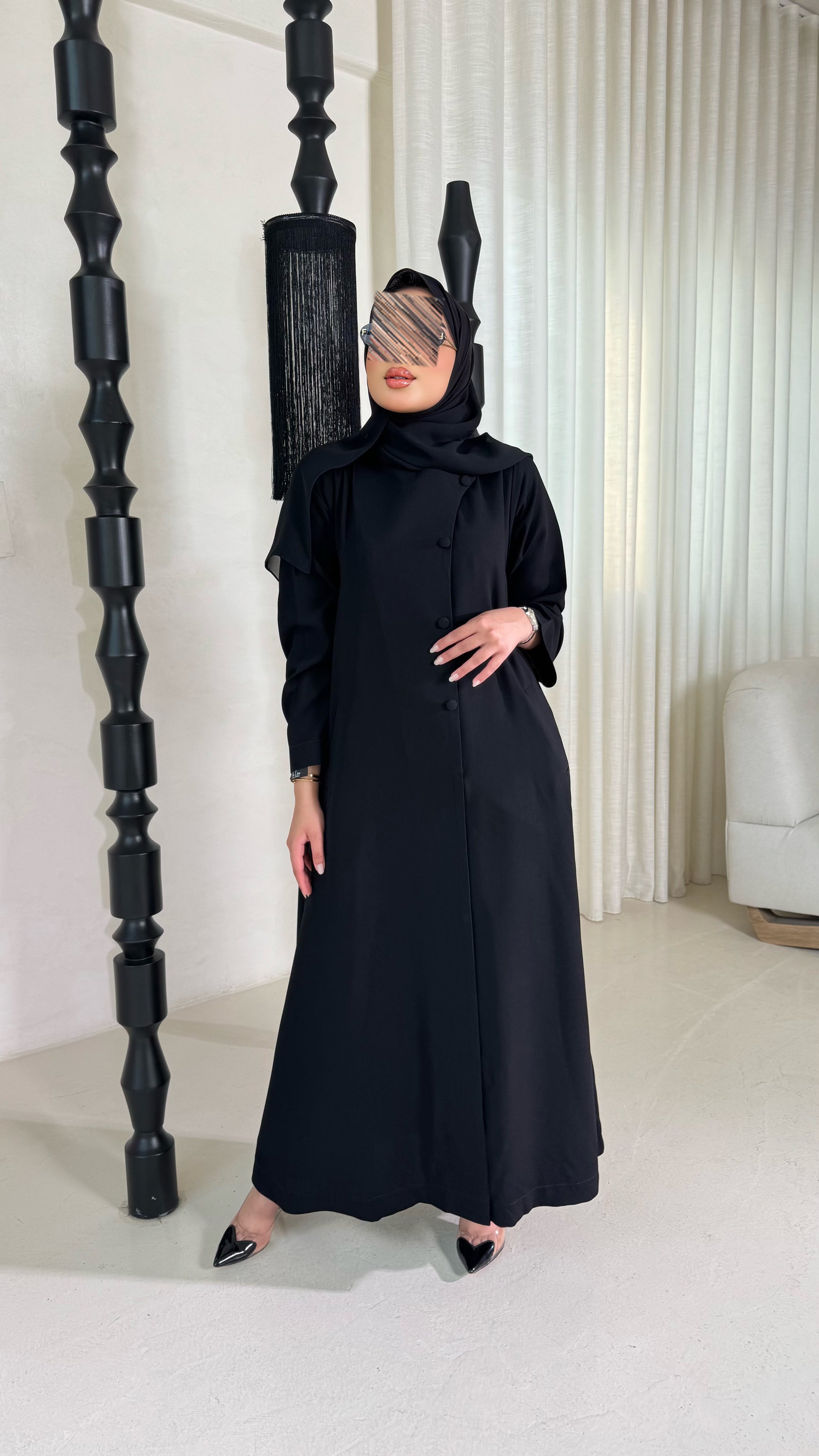 عبايه ساده - 1