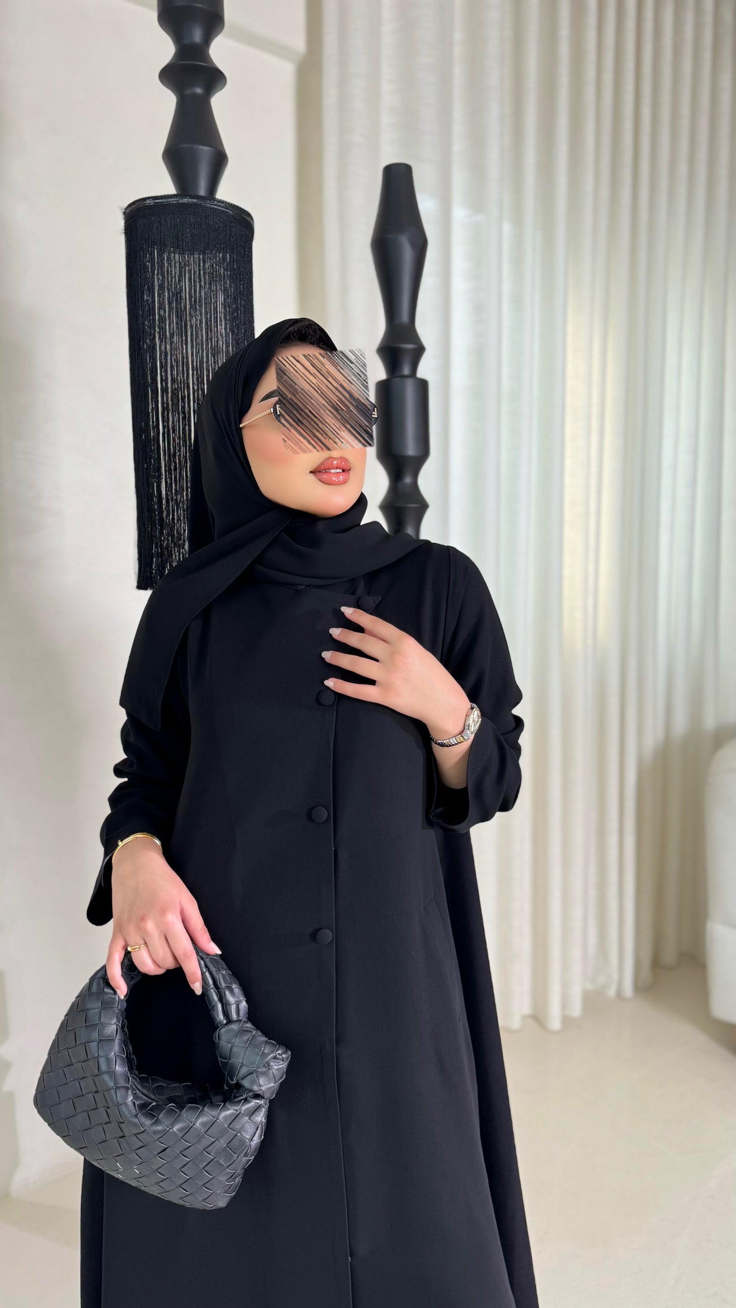 عبايه ساده - 5
