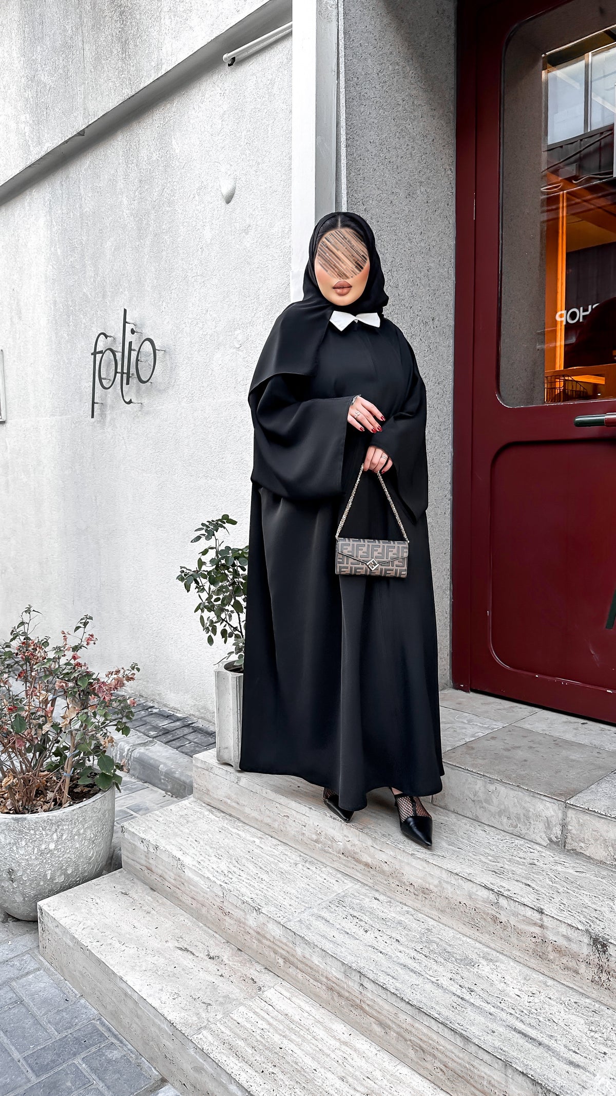 عباية سادة دبل كلوش - 2