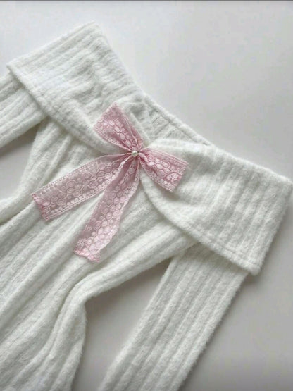 VEMO|pink bow knit minidress