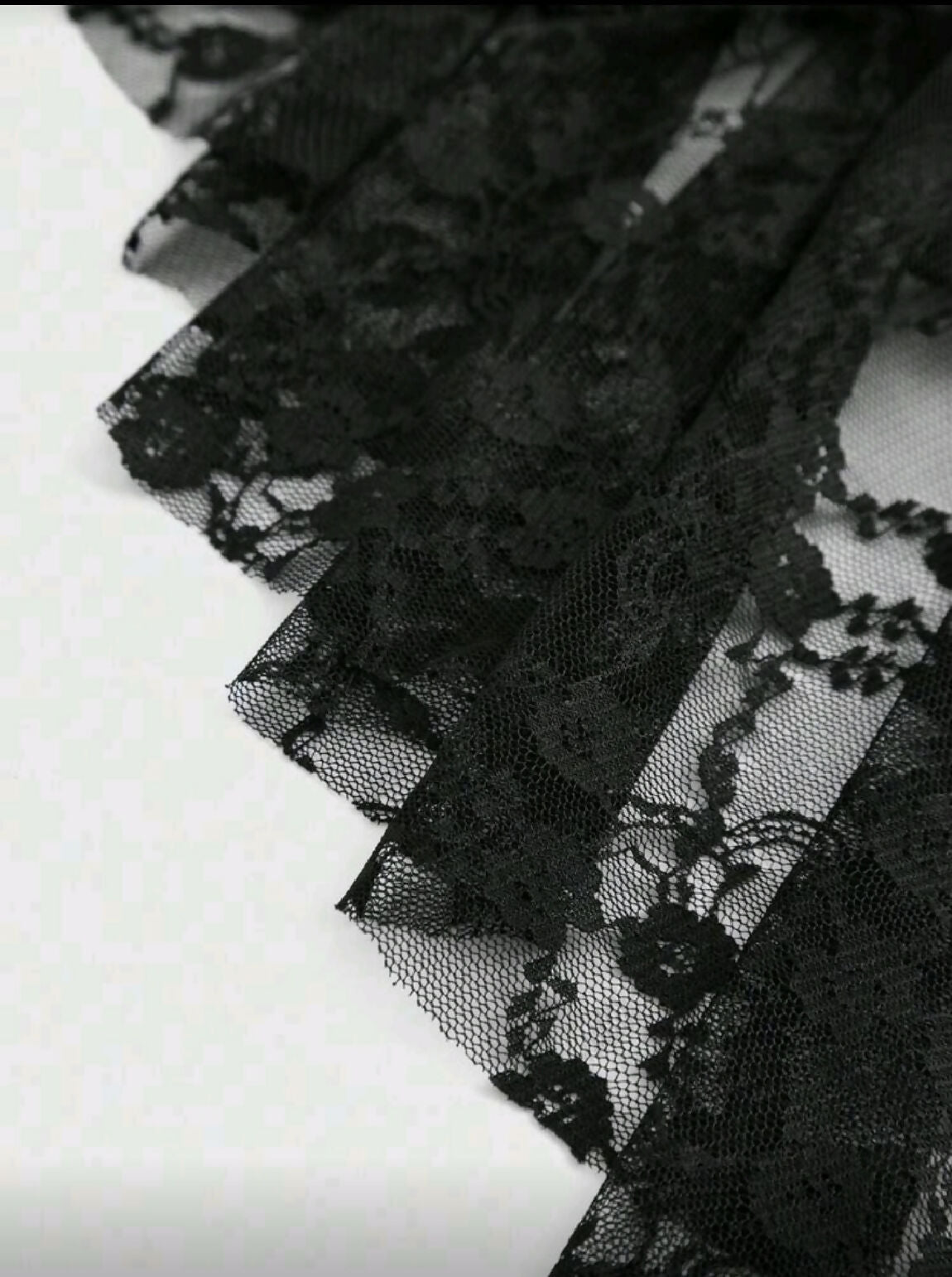 VEMO| High waisted goth mermaid skirt