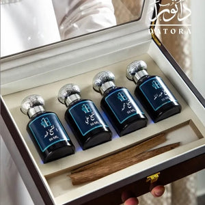 بوكس يحتوي علي افخم العطور مع كسرة بخور فيتنامي كبيرة