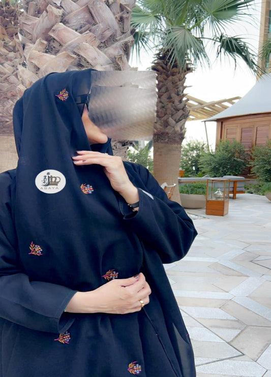 ملفع تطريز عناقيد