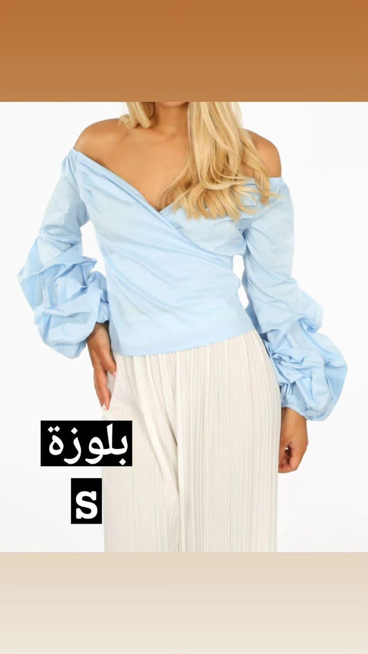 بلوزة كم فانوس