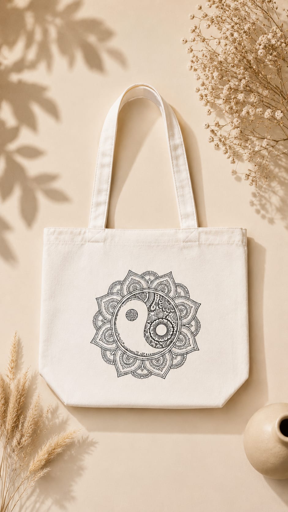 color me tote Mandala - 1