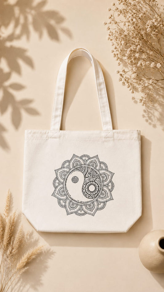color me tote Mandala - 1