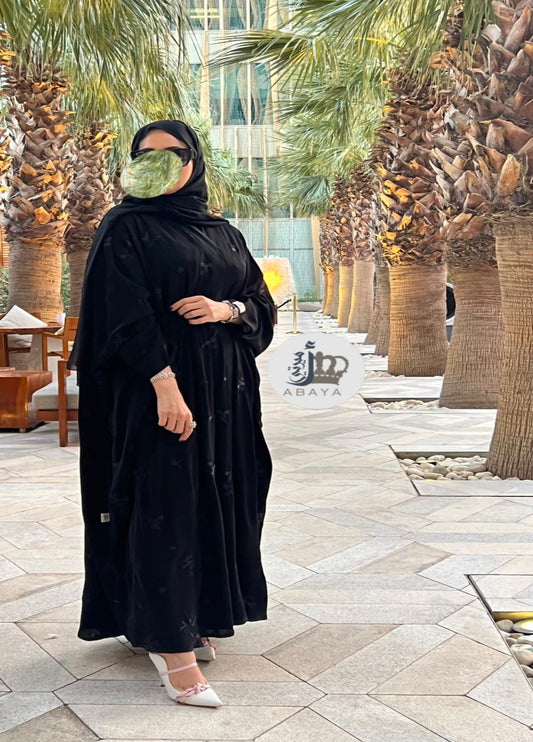 عباة أميرتي ورد اسود