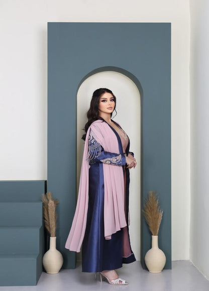 فستان سهره من قطعتين خام ميكادو نحو اليد