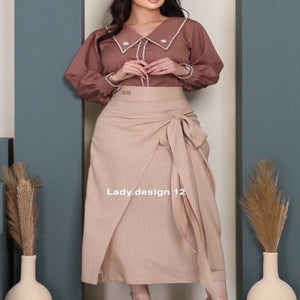 تنوره العيد   تنلبس بطريقتين