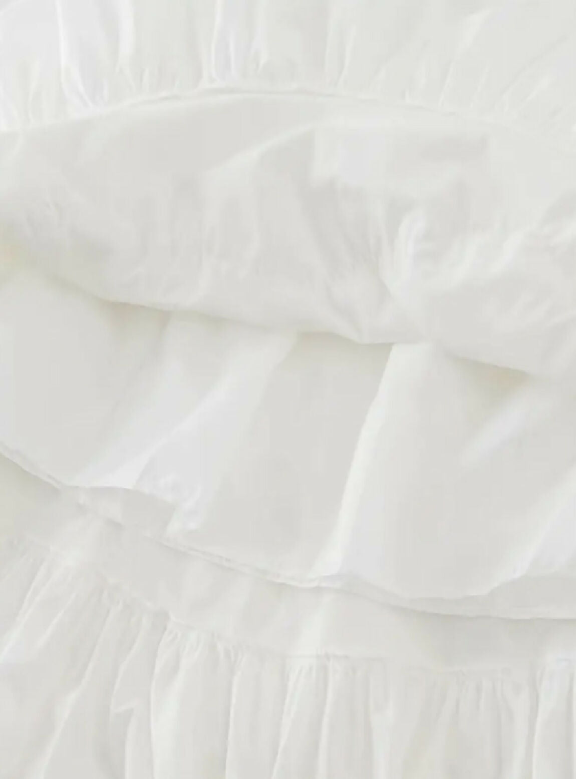 VEMO | Ruffled Tiered Midi Skirt