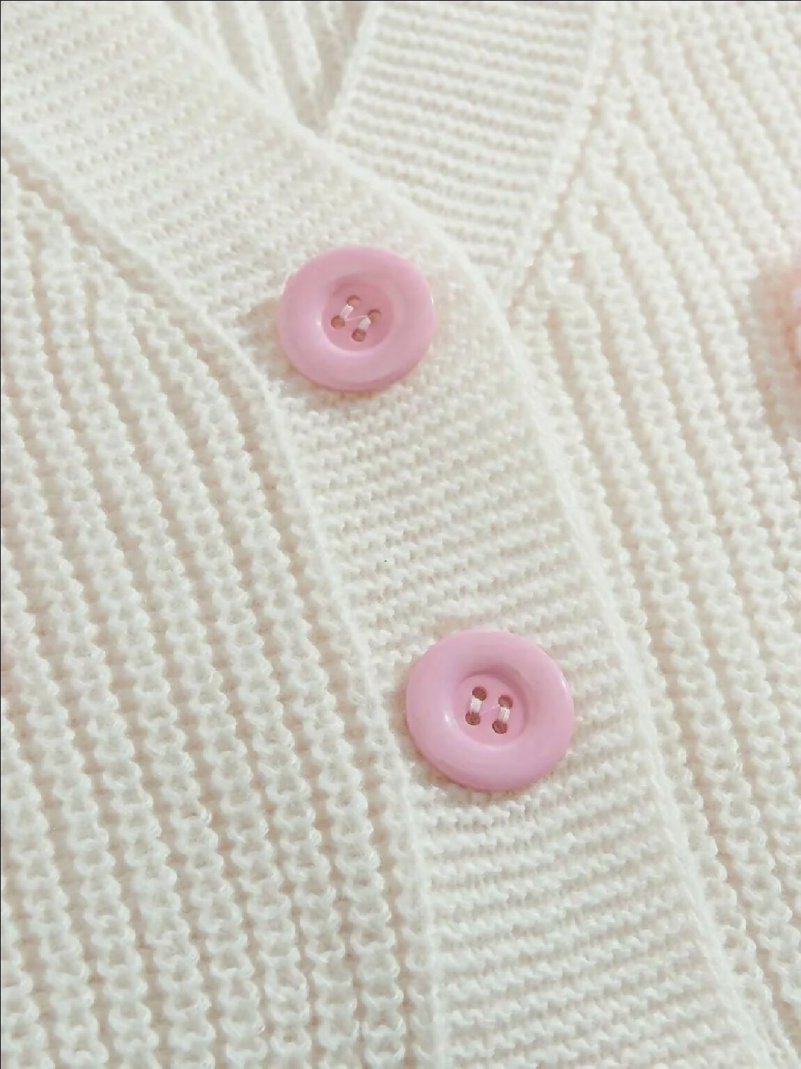VEMO|Pink bow sweater