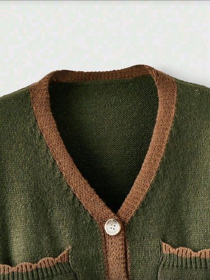 VEMO|fairycore flower sweater